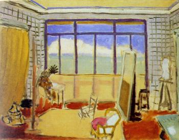 Henri Emile Benoit Matisse : the studio
